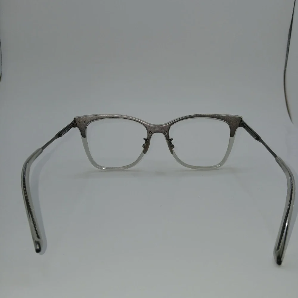 Bottega Veneta BV0145O 002 Womens Eyeglasses Frame Gray Transparent 52-18-140 mm